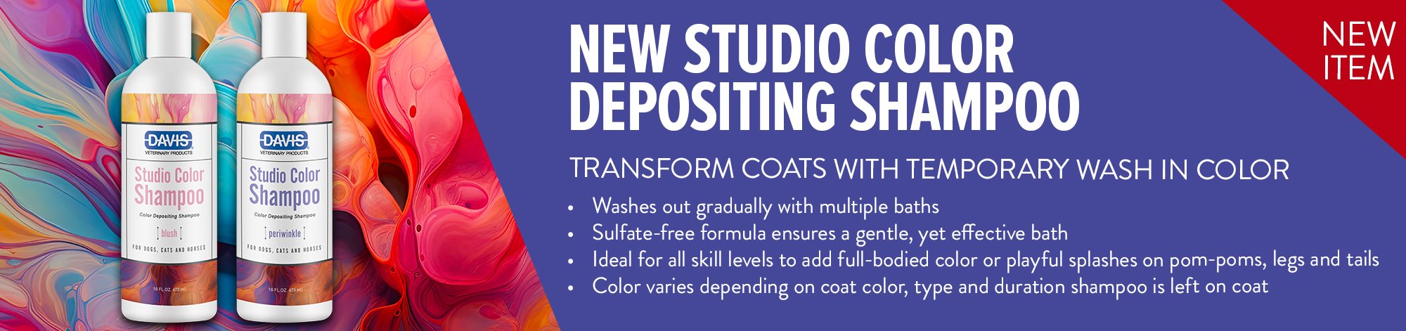 New Studio Color Depositing Shampoo